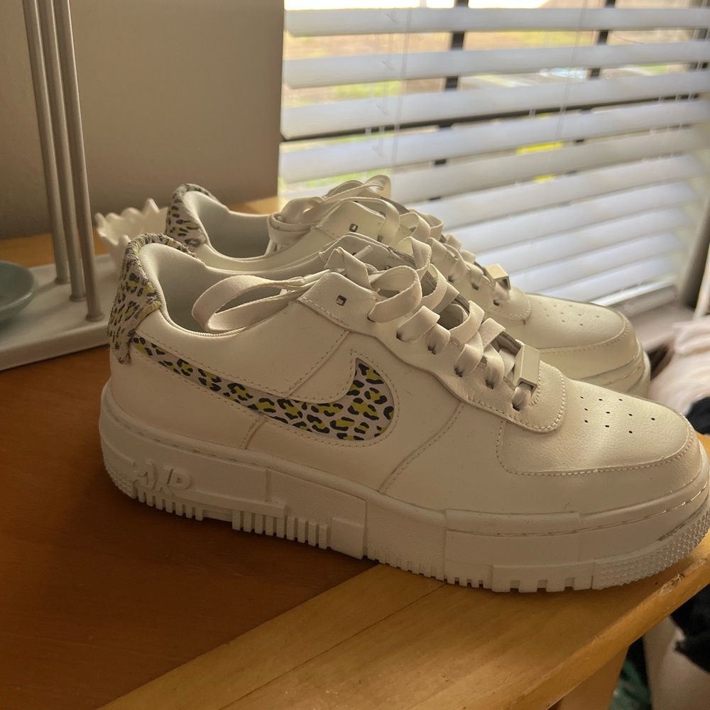 Nike Women’s Air Force 1 Pixel Leopard Sneakers